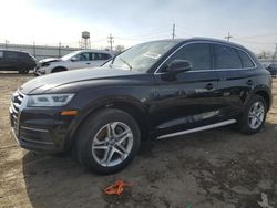 Salvage cars for sale at Chicago Heights, IL auction: 2018 Audi Q5 Premium Plus