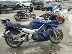 Salvage motorcycles for sale at Bridgeton, MO auction: 2005 Yamaha FJR1300 A