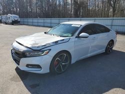 Salvage cars for sale from Copart Glassboro, NJ: 2018 Honda Accord Sport