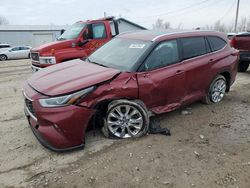 2021 Toyota Highlander Hybrid Limited en venta en Pekin, IL