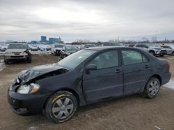 Salvage cars for sale at Des Moines, IA auction: 2005 Toyota Corolla CE