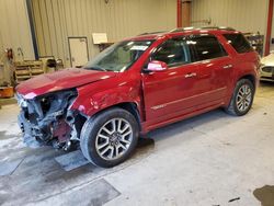 Salvage vehicles for parts for sale at auction: 2013 GMC Acadia Denali