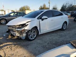 Salvage cars for sale at Midway, FL auction: 2019 Chevrolet Cruze LT