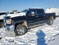 Salvage trucks for sale at Airway Heights, WA auction: 2019 GMC Sierra K3500 SLT