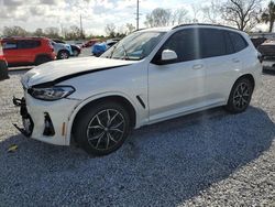 Salvage cars for sale at Riverview, FL auction: 2022 BMW X3 XDRIVE30I