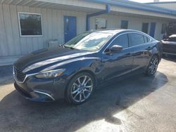 Salvage cars for sale at Fort Pierce, FL auction: 2017 Mazda 6 Grand Touring