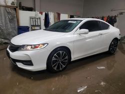 Salvage cars for sale at Elgin, IL auction: 2017 Honda Accord EXL