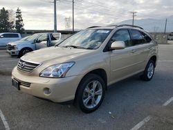 Lexus salvage cars for sale: 2008 Lexus RX 400H