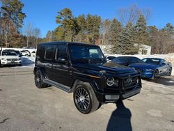 Salvage cars for sale at North Billerica, MA auction: 2019 Mercedes-Benz G 550