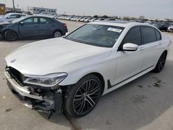 BMW 7 Series Vehiculos salvage en venta: 2019 BMW 750 I