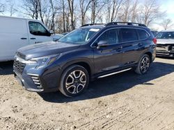 Salvage cars for sale at Cicero, IN auction: 2023 Subaru Ascent Limited