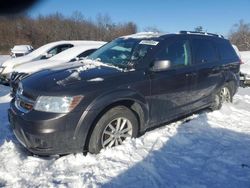 Salvage cars for sale at East Granby, CT auction: 2017 Dodge Journey SXT