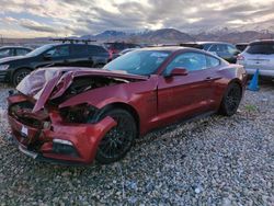 Salvage cars for sale from Copart Magna, UT: 2015 Ford Mustang GT