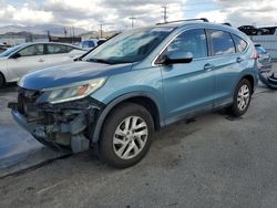 Salvage cars for sale at Sun Valley, CA auction: 2015 Honda CR-V EXL