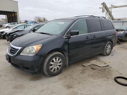 Salvage cars for sale at Kansas City, KS auction: 2008 Honda Odyssey EXL