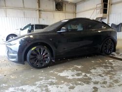 Salvage cars for sale at Gainesville, GA auction: 2025 Tesla Model Y