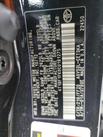 2012 Toyota Camry Base