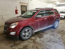 Salvage cars for sale from Copart Ham Lake, MN: 2016 Chevrolet Equinox LTZ