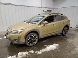 Salvage cars for sale at Windham, ME auction: 2021 Subaru Crosstrek Limited