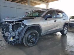 Salvage cars for sale at West Palm Beach, FL auction: 2021 Toyota Rav4 LE