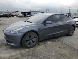 Salvage cars for sale at Sun Valley, CA auction: 2023 Tesla Model 3