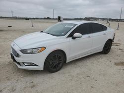 2018 Ford Fusion SE en venta en New Braunfels, TX