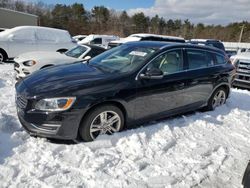 Salvage cars for sale at Exeter, RI auction: 2015 Volvo V60 Platinum