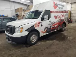 Salvage trucks for sale at Ham Lake, MN auction: 2014 Nissan NV 2500