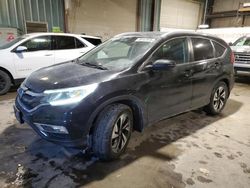 Salvage cars for sale at Eldridge, IA auction: 2015 Honda CR-V Touring