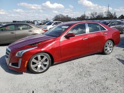 Salvage cars for sale at Riverview, FL auction: 2014 Cadillac CTS Premium Collection