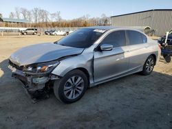 Salvage cars for sale at Spartanburg, SC auction: 2013 Honda Accord LX