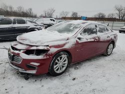 Salvage cars for sale at Chicago Heights, IL auction: 2017 Chevrolet Malibu LT