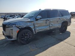 Salvage cars for sale at Grand Prairie, TX auction: 2024 Cadillac Escalade ESV Sport