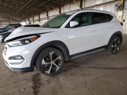 Salvage cars for sale at Phoenix, AZ auction: 2017 Hyundai Tucson Limited