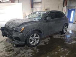 Salvage cars for sale at North Billerica, MA auction: 2020 Audi Q3 Premium