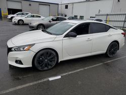 Salvage cars for sale at Vallejo, CA auction: 2022 Nissan Altima SR