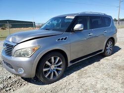 Salvage cars for sale at Tifton, GA auction: 2011 Infiniti QX56