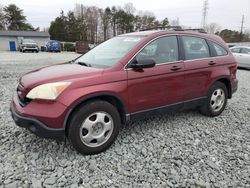 Salvage cars for sale at Mebane, NC auction: 2009 Honda CR-V LX