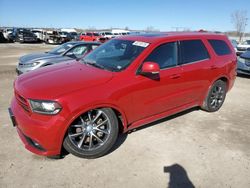 Salvage cars for sale at Kansas City, KS auction: 2014 Dodge Durango R/T