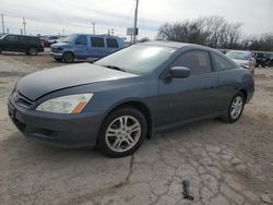 Salvage cars for sale at Oklahoma City, OK auction: 2007 Honda Accord EX