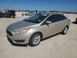 Salvage cars for sale at New Braunfels, TX auction: 2017 Ford Focus SE