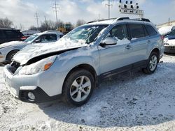 Salvage cars for sale at Columbus, OH auction: 2013 Subaru Outback 2.5I Limited