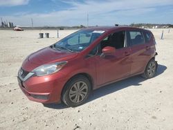 2017 Nissan Versa Note S en venta en New Braunfels, TX