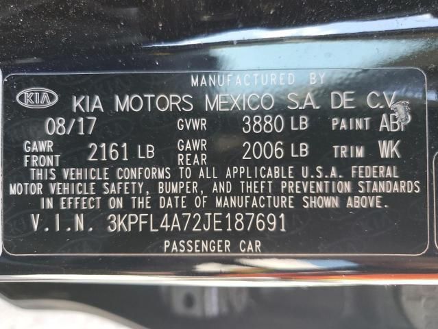 2018 KIA Forte LX