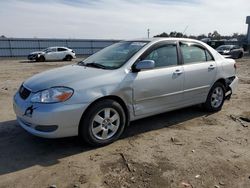 Salvage cars for sale at Fredericksburg, VA auction: 2005 Toyota Corolla CE