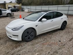 Salvage cars for sale at Knightdale, NC auction: 2021 Tesla Model 3