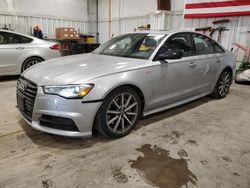 Salvage cars for sale at Milwaukee, WI auction: 2018 Audi A6 Premium