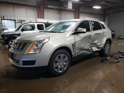 Salvage cars for sale at Elgin, IL auction: 2013 Cadillac SRX Luxury Collection