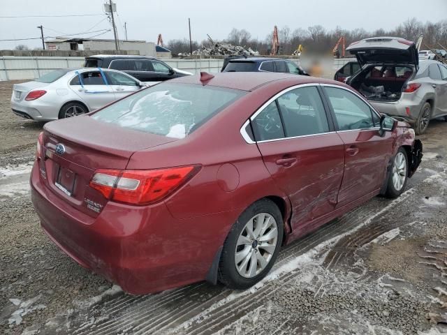 2016 Subaru Legacy 2.5I Premium