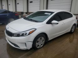 Salvage cars for sale at Louisville, KY auction: 2017 KIA Forte LX